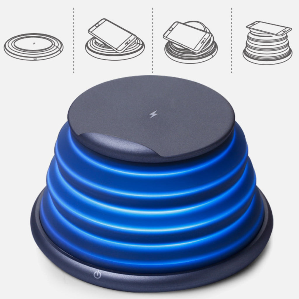 Accordina Ambient LED Light and Collapsible Wireless Charger