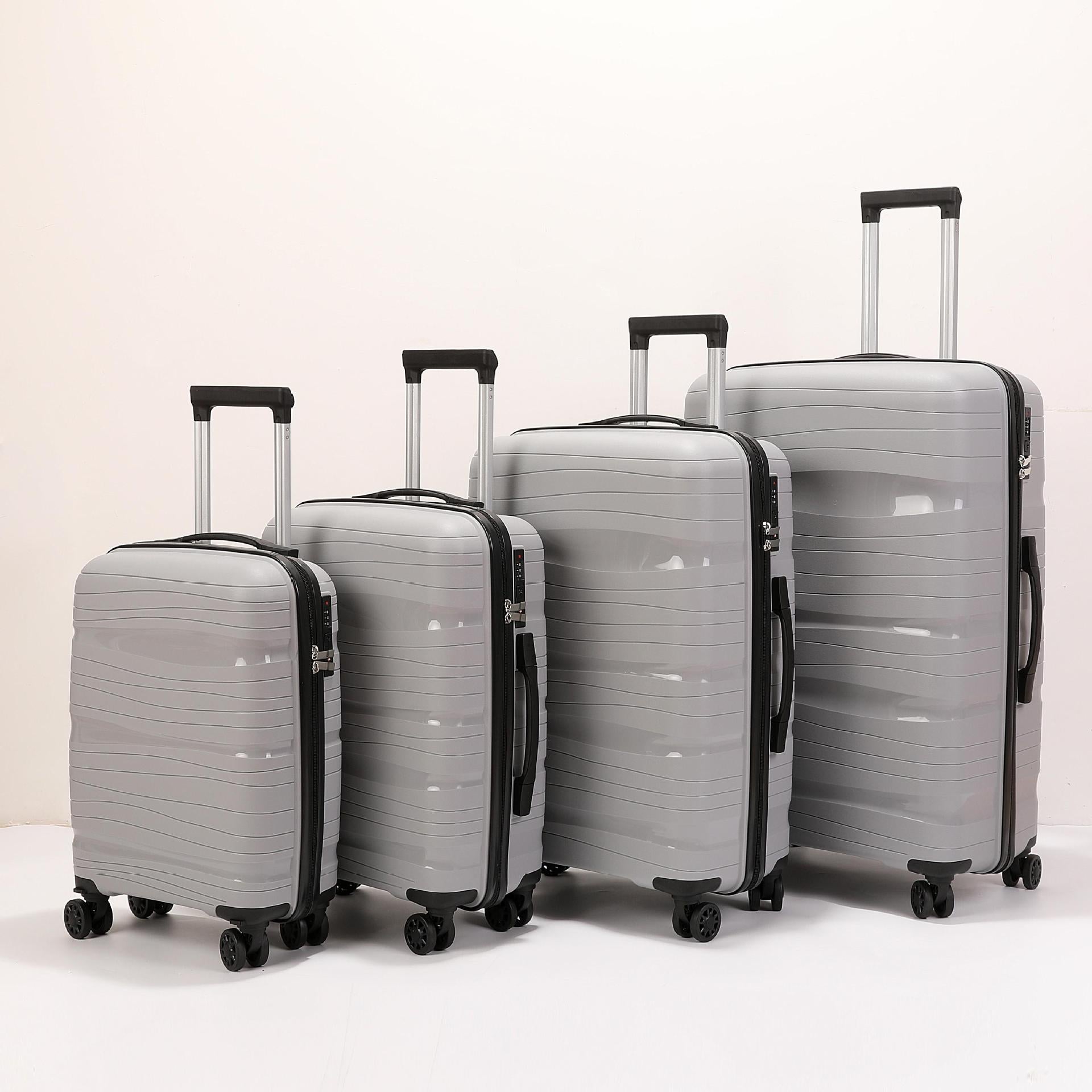 4-Piece PP Luggage Set