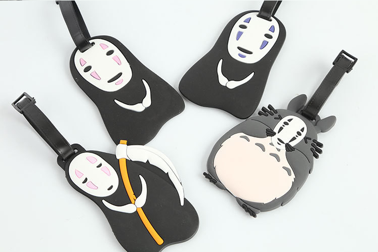 Creative Cartoon Silicone Luggage Tag Spirited Away