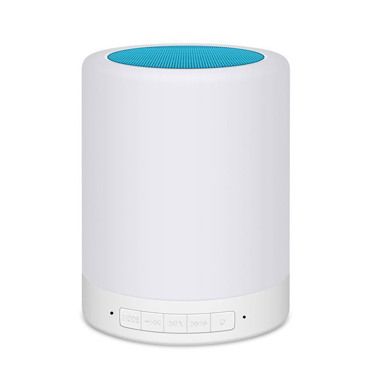 Portable Bluetooth Speaker with Colorful Night Light
