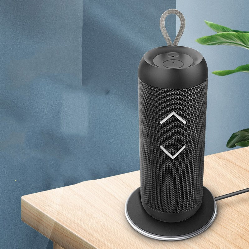 Wireless Charging Fabric Bluetooth Speaker