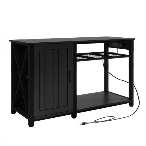 Heavy-Duty Aquarium Stand with Power Outlet
