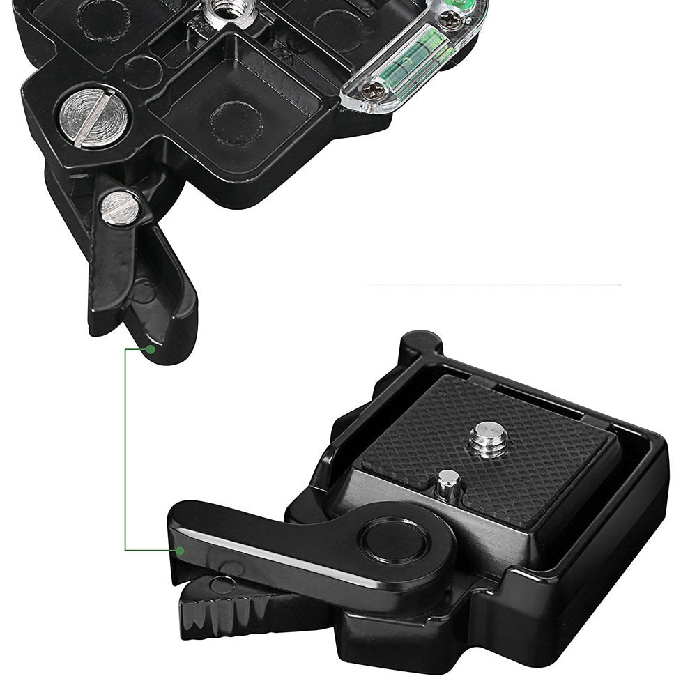Quick Release Plate for Tripod and Camera Mounting