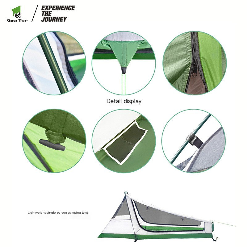 Waterproof Pyramid Camping Tent