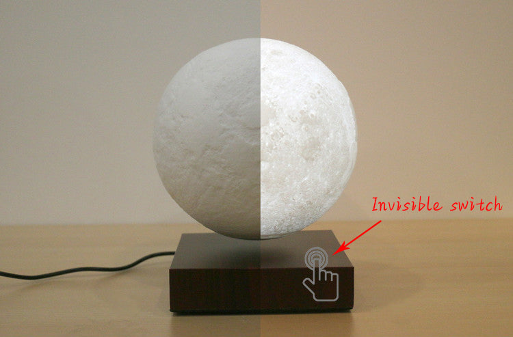 Magnetic Levitation LED Moon Lamp