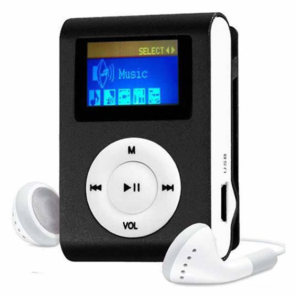 Mini Tune Buddy Clip MP3 Player and FM Radio