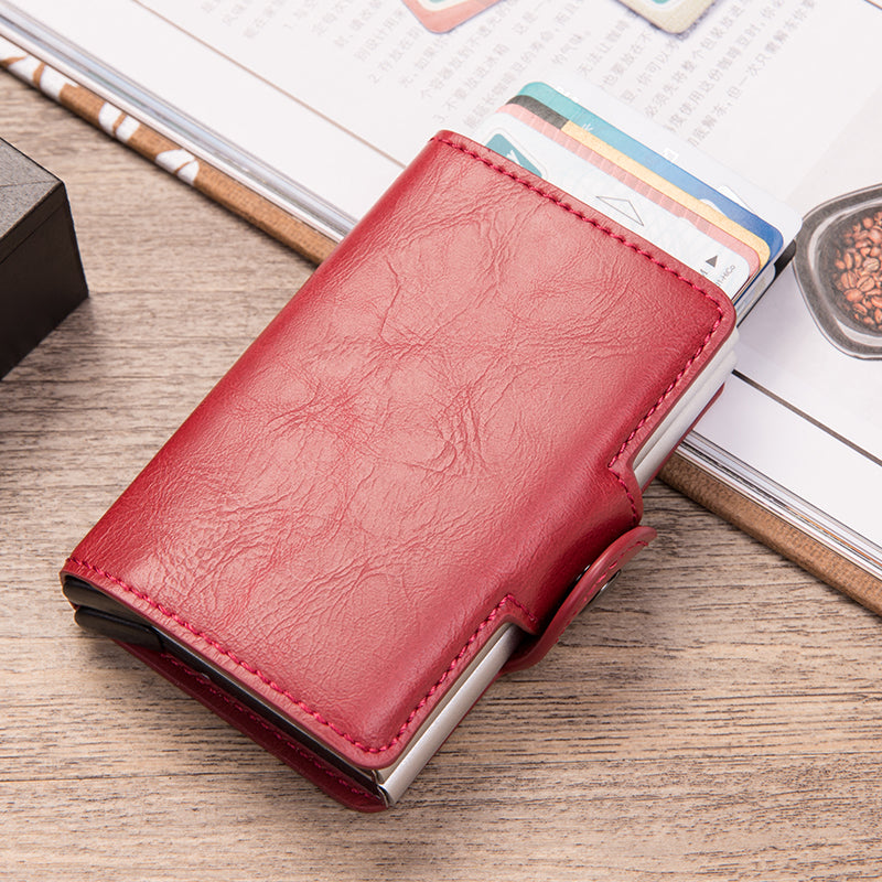 Custom Business Card Holder with Credit Card Box