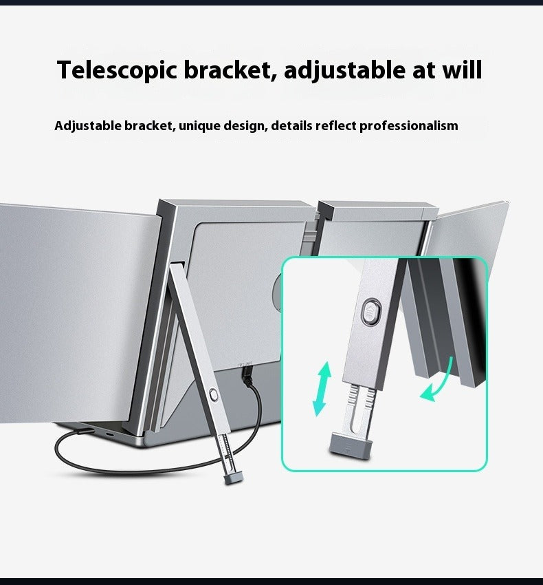 Portable Dual Screen Laptop Monitor
