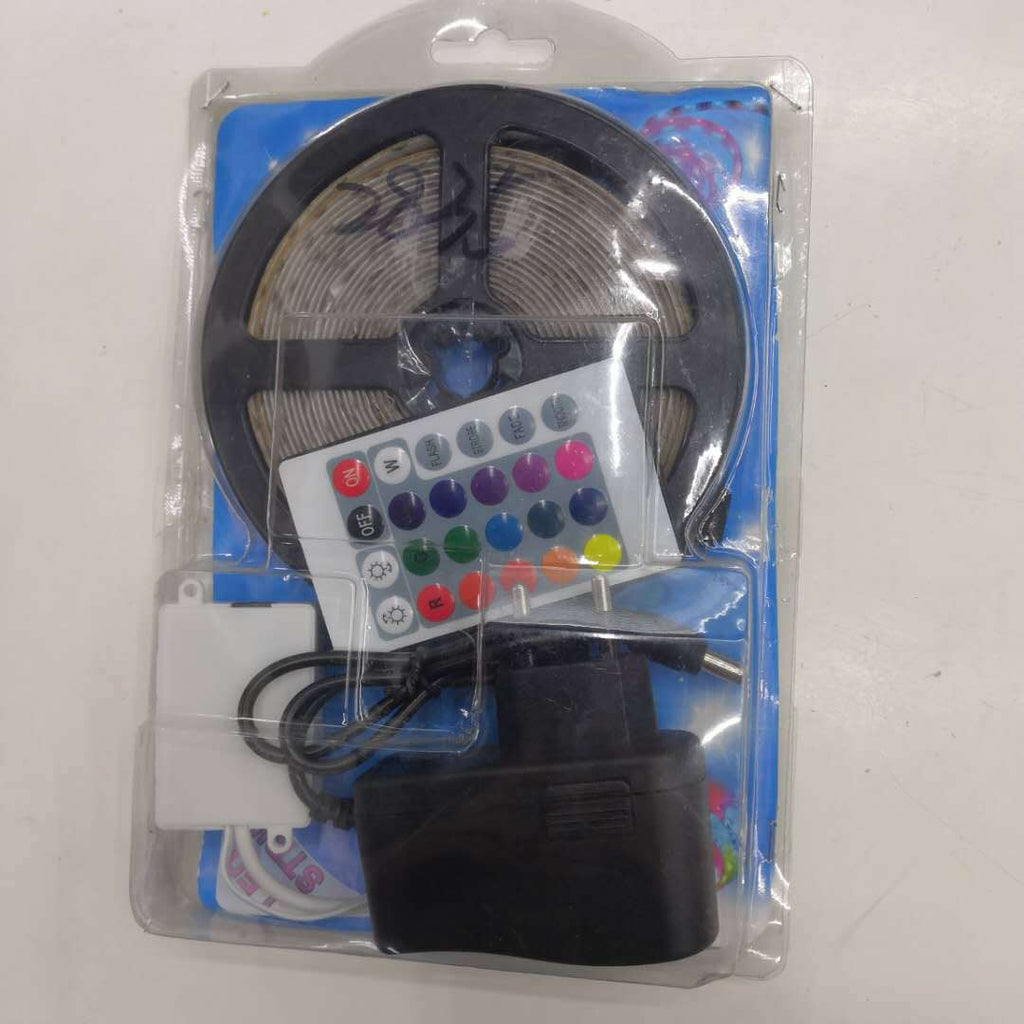 5M 12V RGB LED Strip Light with Remote Controller