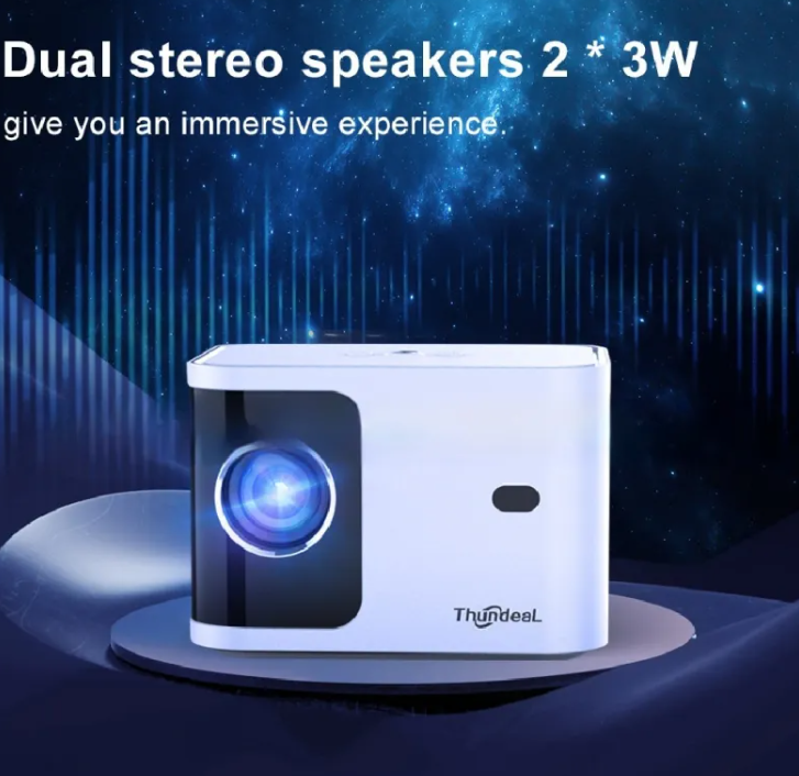 Smart HD Projector with WiFi Streaming
