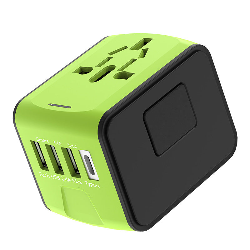 Universal International Travel Power Adapter with USB Ports