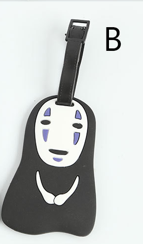 Creative Cartoon Silicone Luggage Tag Spirited Away