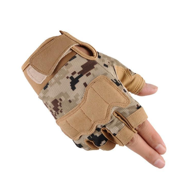 Tactical Gloves Half-Finger Gloves Camouflage Gear