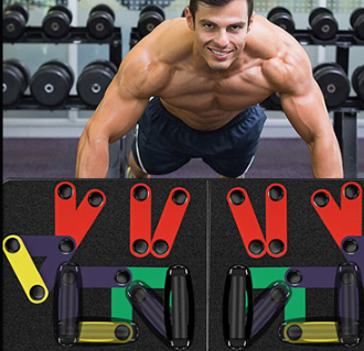 Push-Up Stand and Board for Core Workout Pro