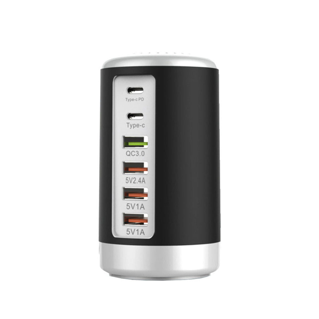 Tower USB Charging Station with 6 High-Speed Ports