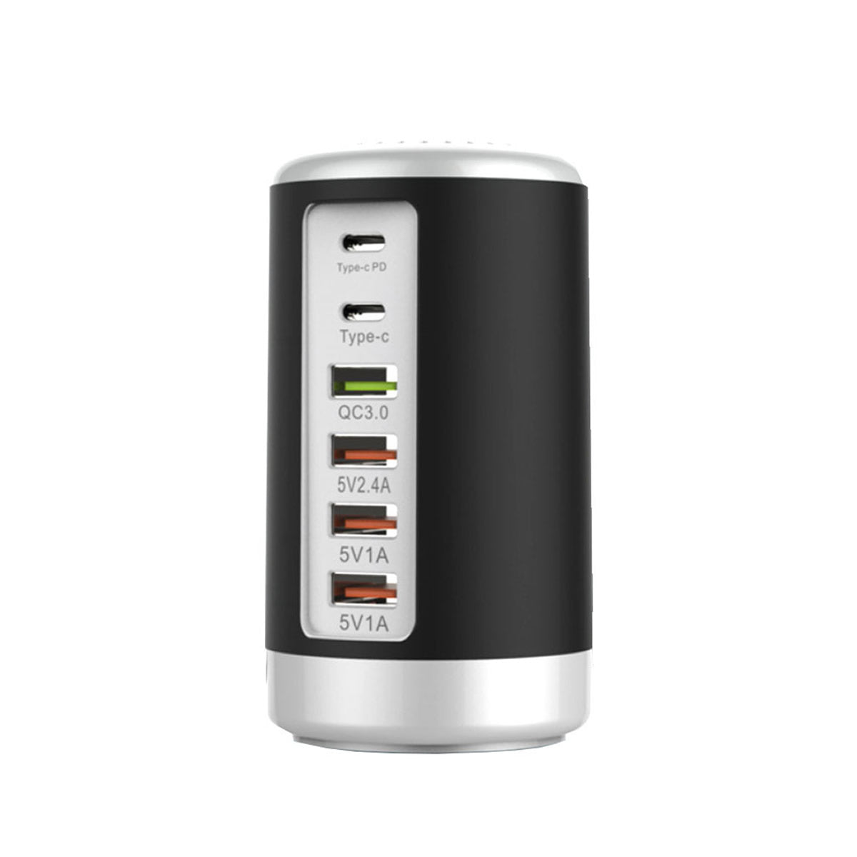 Tower USB Charging Station with 6 High-Speed Ports