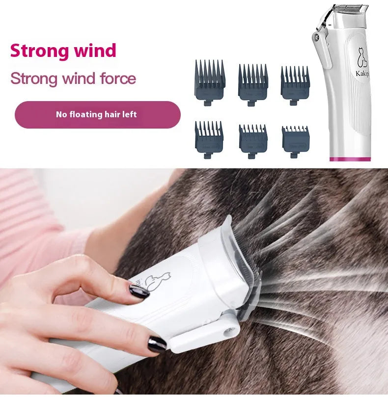 Pet Grooming Vacuum & Clipper Kit