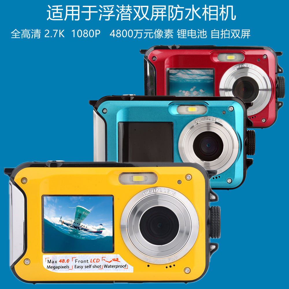 4800MP Waterproof Underwater Camera