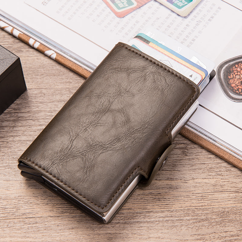 Custom Business Card Holder with Credit Card Box