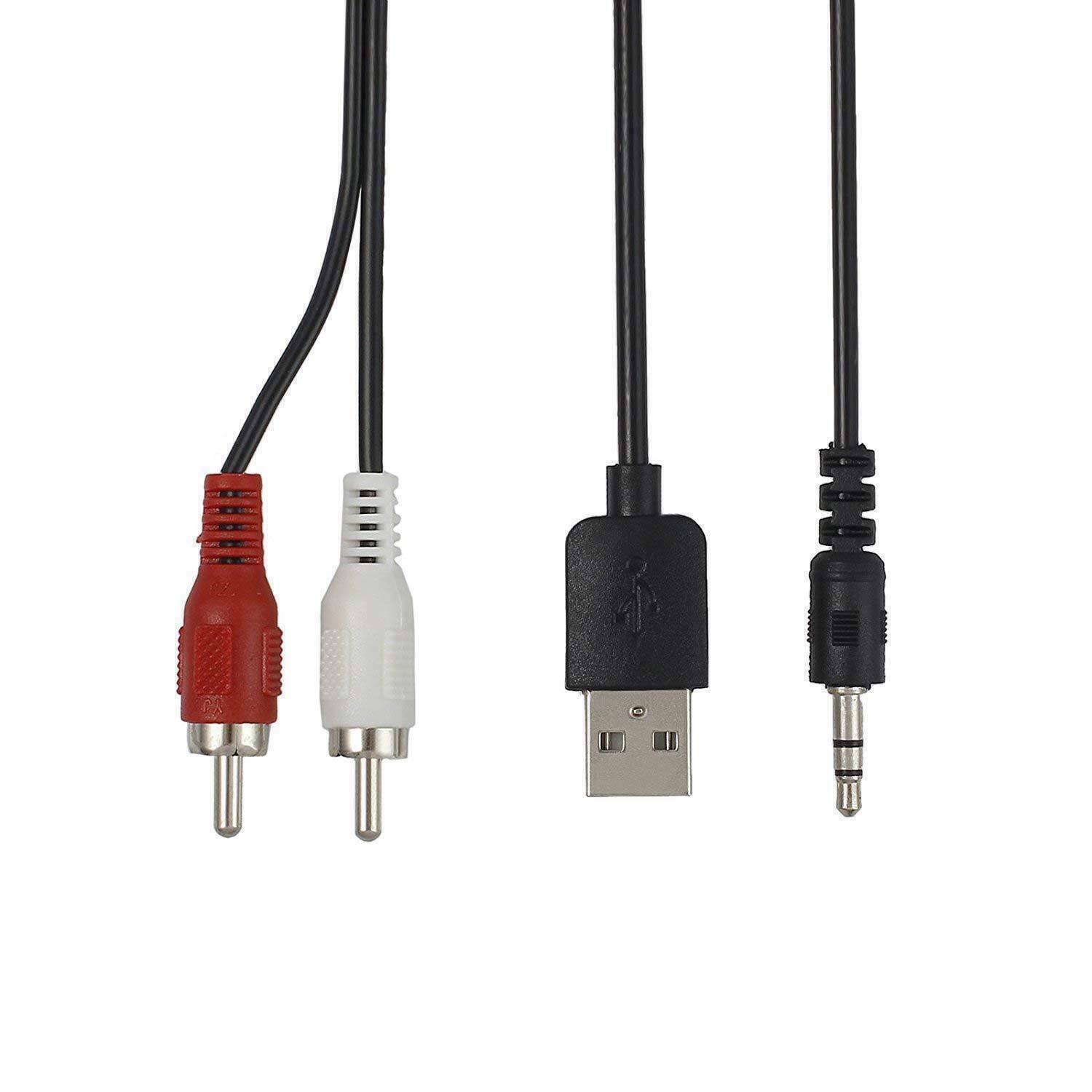 Bluetooth 5.0 Transmitter Receiver 2-in-1 Wireless Audio 3.5mm Jack Aux Adapter