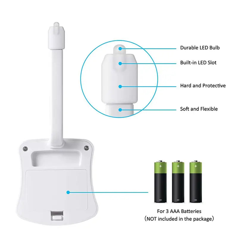 LED Toilet Night Light with PIR Motion Sensor 16 Colors