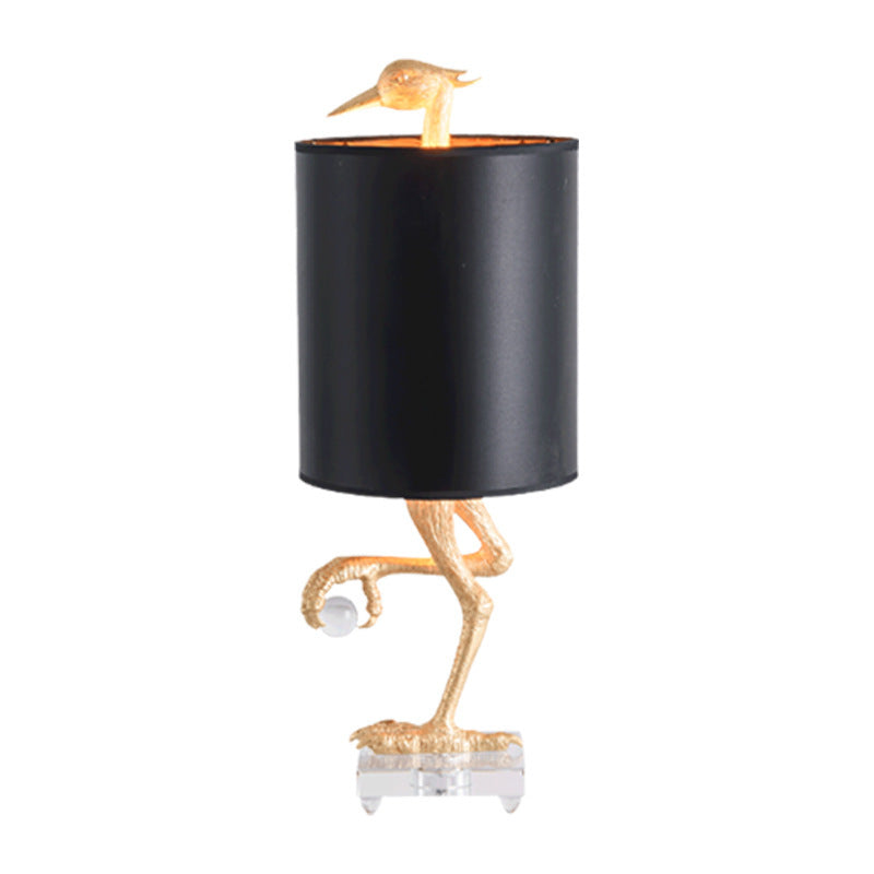 Nordic Eagle Resin Table Lamp