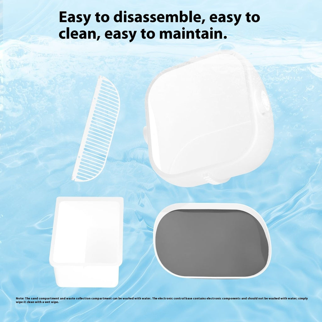 Oversized Automatic Self-Cleaning Litter Box