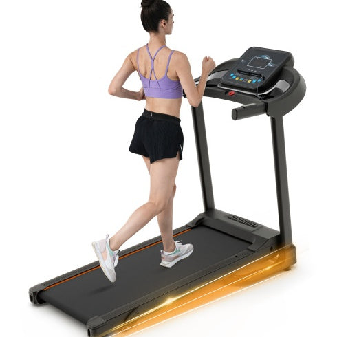 Folding Treadmill with Speakers & Incline, 2.5HP