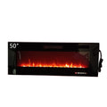 Smart Electric Fireplace with Realistic Flame