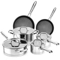 10-Piece Stainless Steel Cookware Set