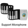 49-Key Foldable Roll-Up Piano for Kids