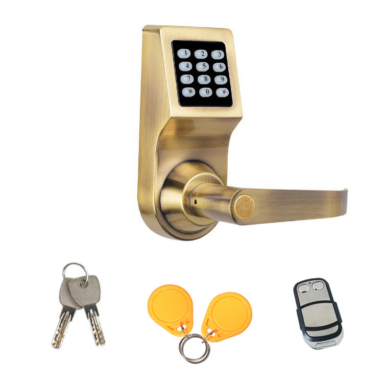 Smart Password Door Lock with Safety Rope