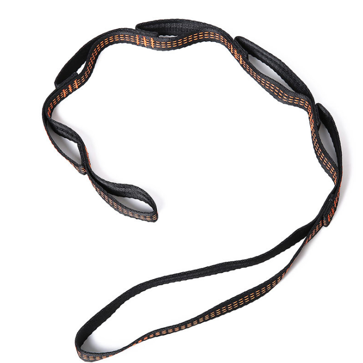 Yoga Hammock Extension Strap with Climbing Safety Rope