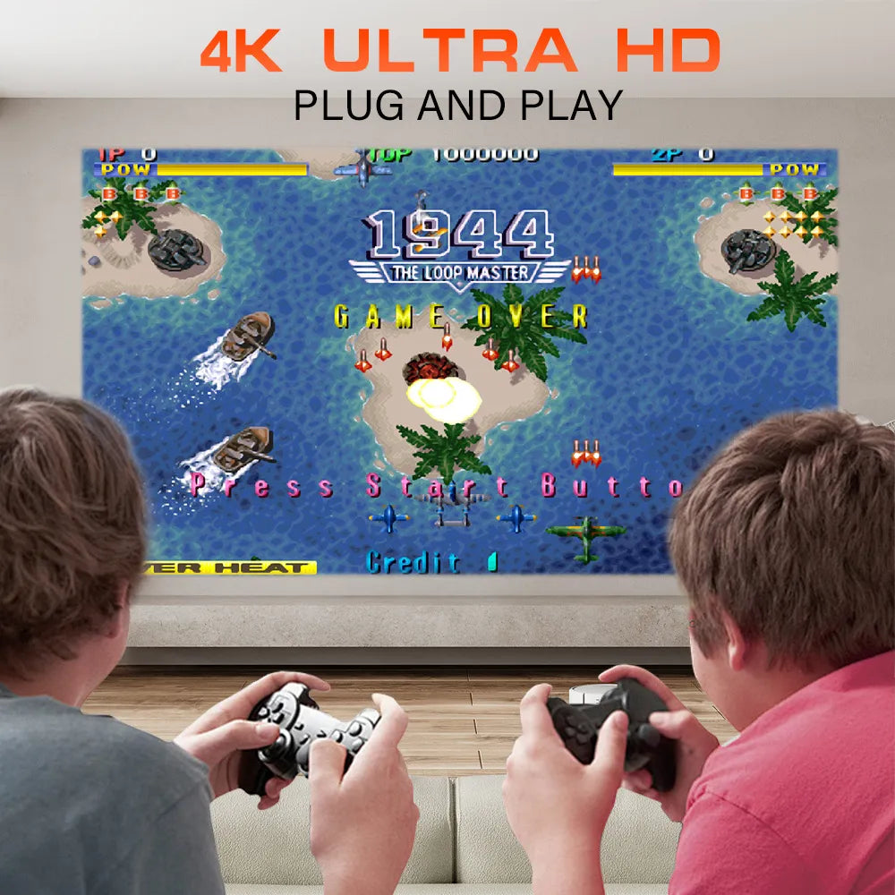 HD 4K Gaming Projector with Controllers