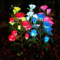 Solar-Powered LED Garden Light