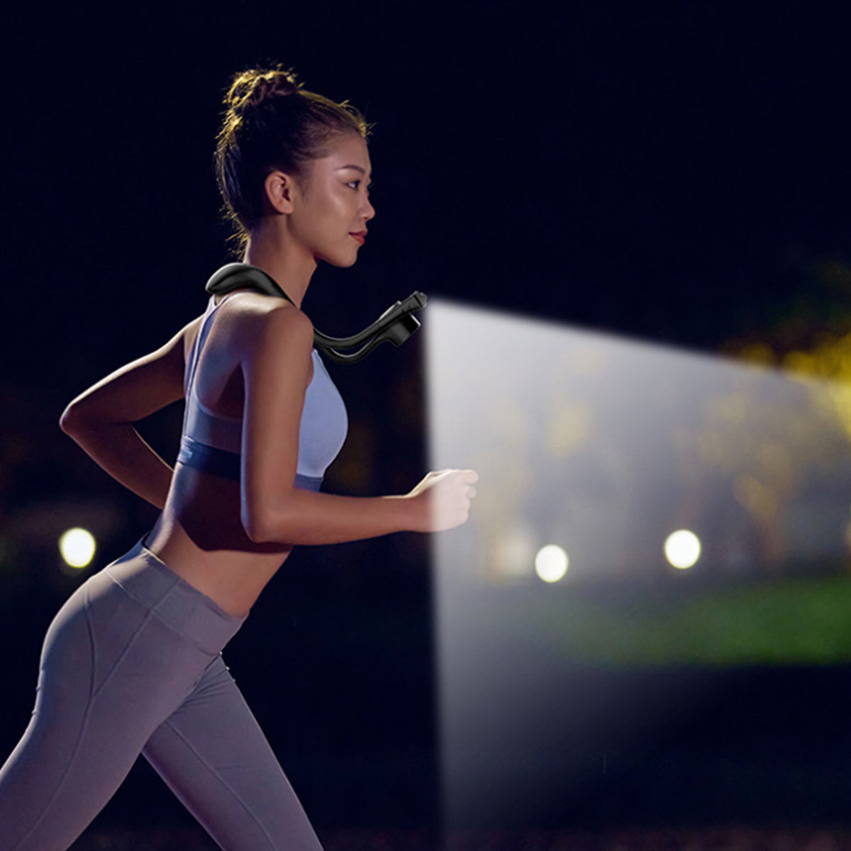 No Sweat Neck Fan with Light