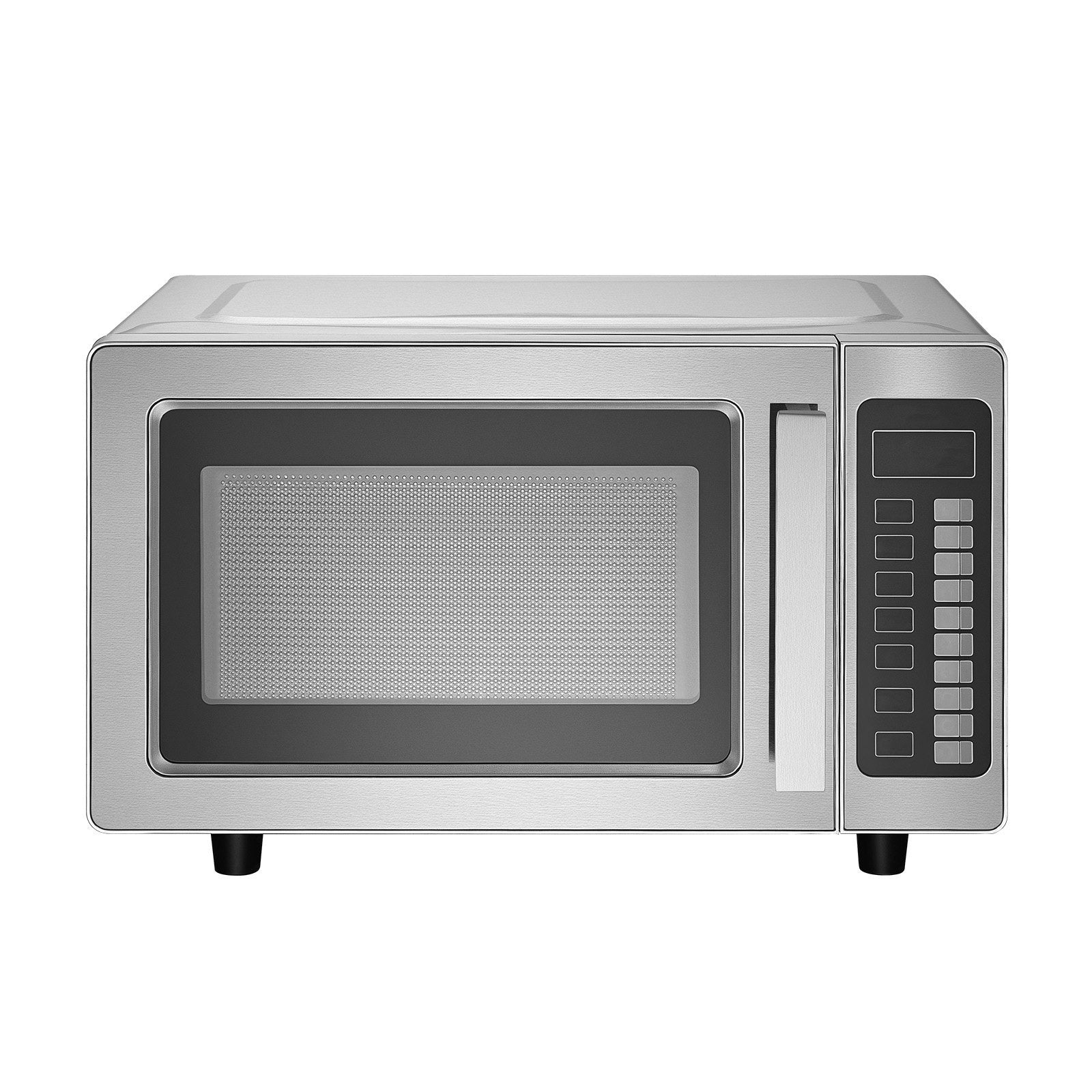 Stainless Steel Countertop Microwave Oven 0.9 Cu Ft 1000W
