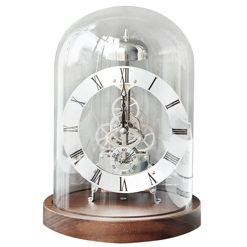 See-Through Mechanical Desk Clock