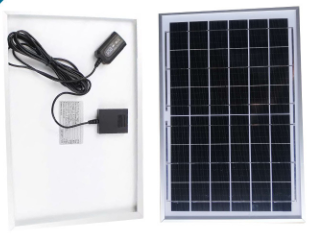 10W Portable USB Solar Panel with Voltage Regulation
