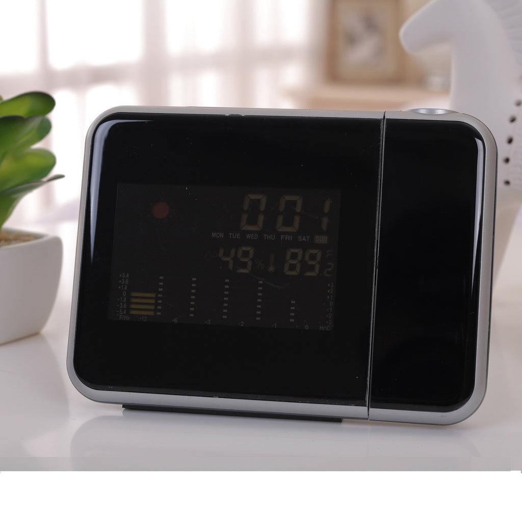 8190 Weather Station Projection Clock with LED Display