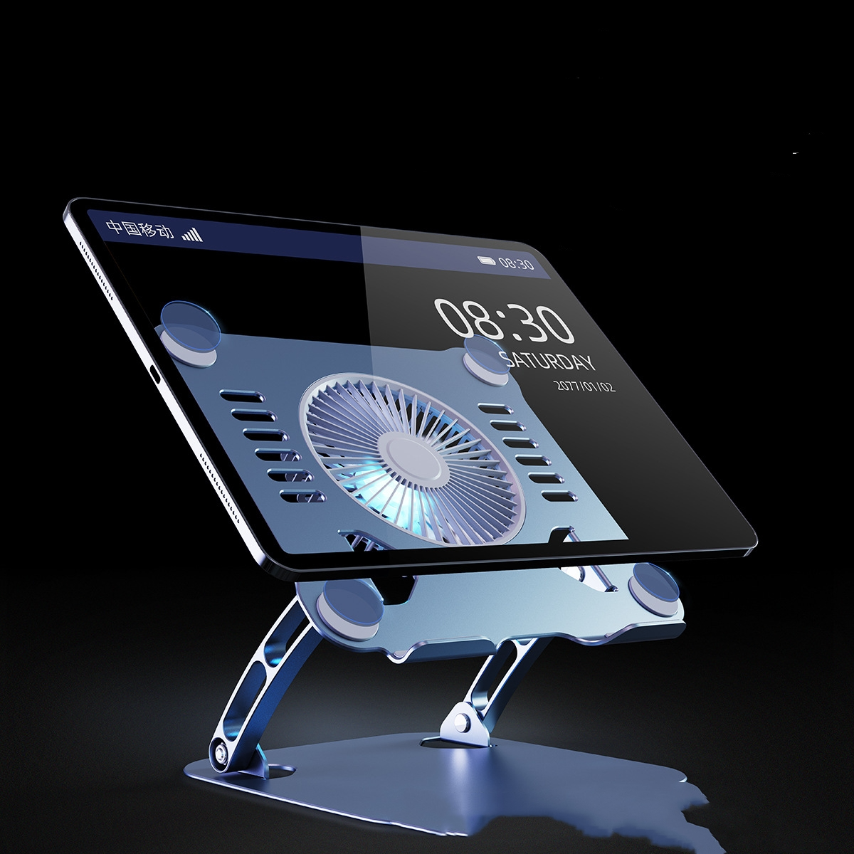 Laptop Stand with Fan Adjustable Cooling Tablet Stand