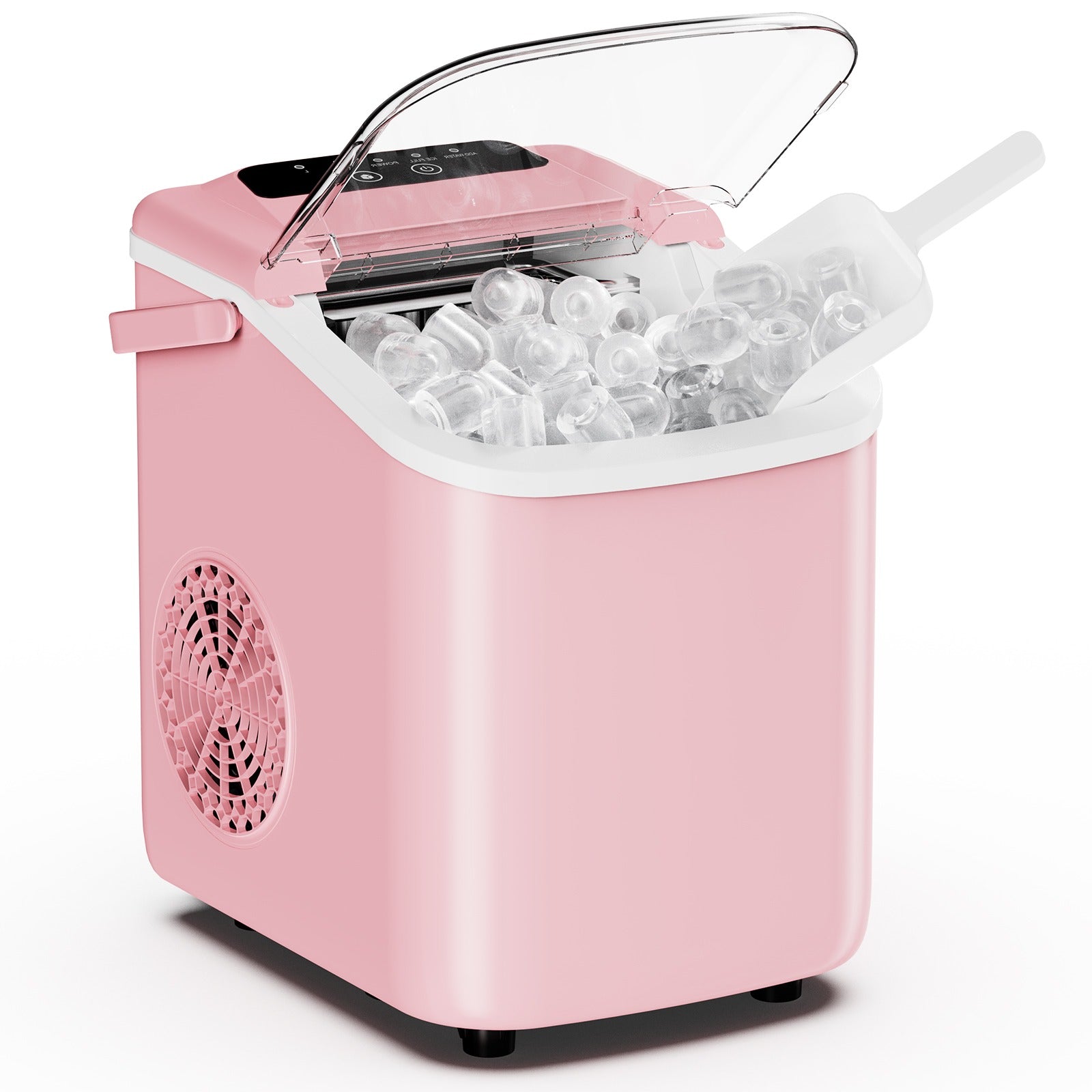 Portable Desktop Ice Maker with Handle