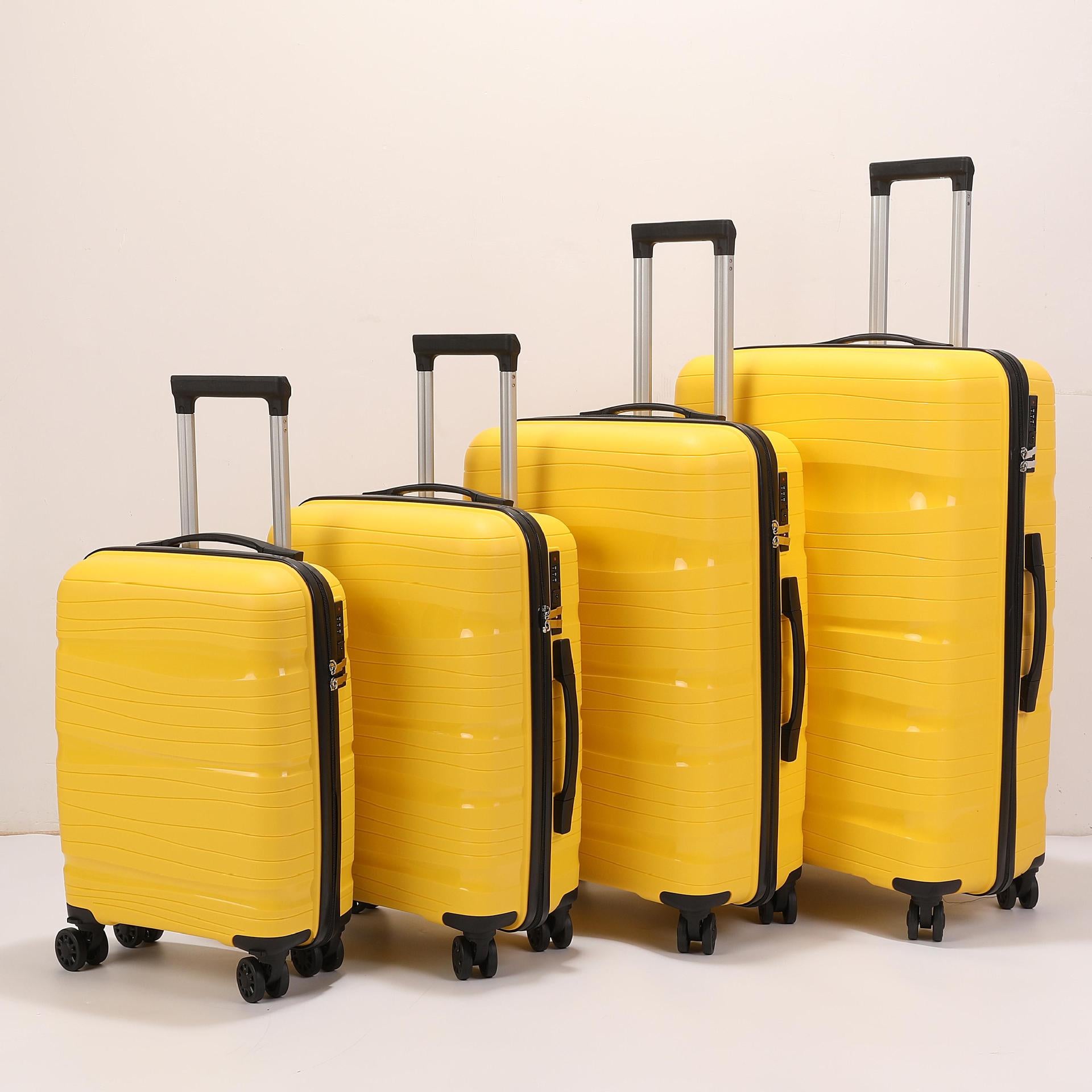 4-Piece PP Luggage Set