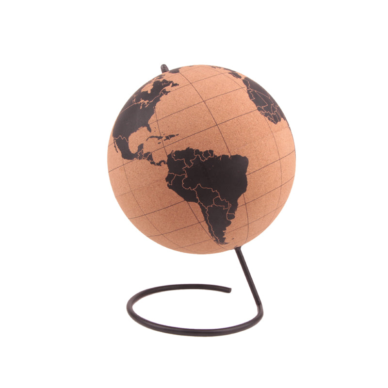 Wooden Cork Globe