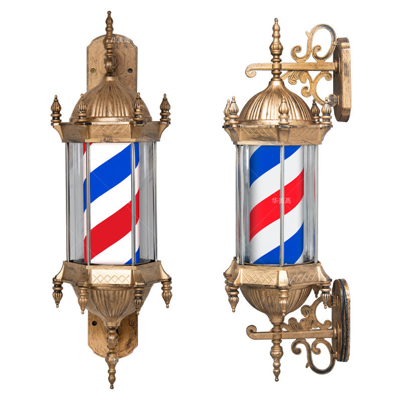 Vintage LED Barber Shop Wall Sign