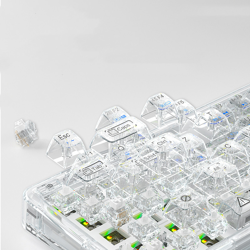 68-Key Hot-Swap Bluetooth Mechanical Keyboard