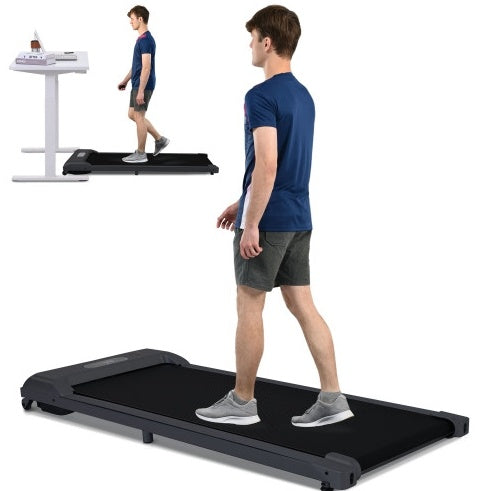 Under-Desk Walking Pad Treadmill, 2.5HP
