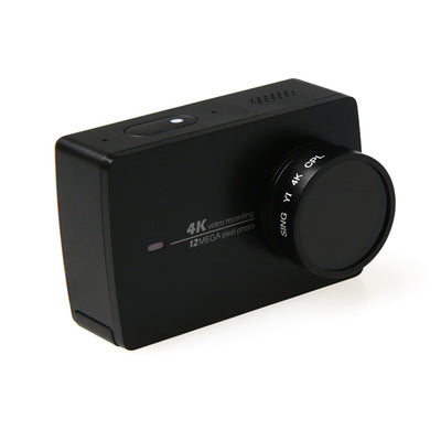 Action Camera with Aluminum Frame and ND Filter