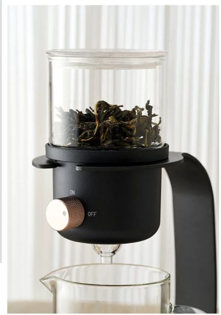 Freshly Ground Coffee Pour-Over Teapot