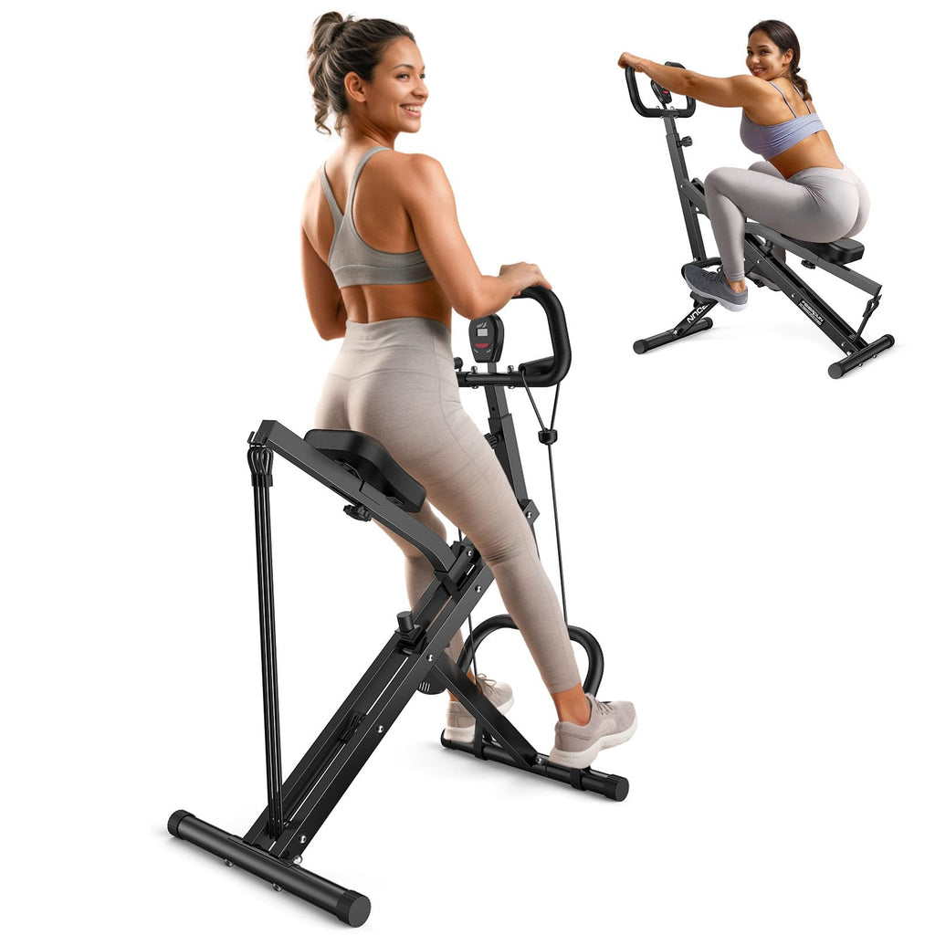 Foldable Squat & Glute Trainer with Resistance Bands (330 lb)